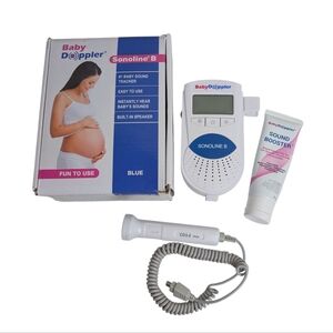 Blue Fetal Heartbeat Monitor
